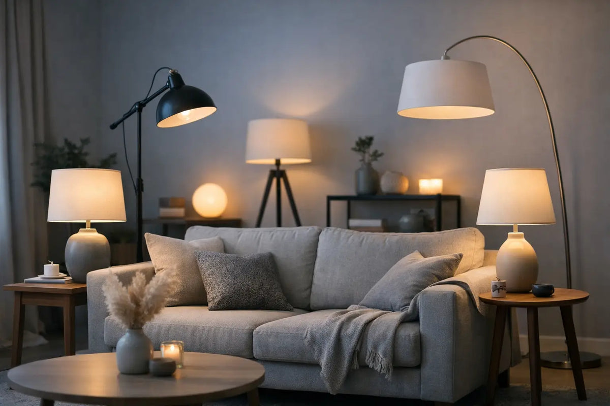 How Many Lamps in Living Room?