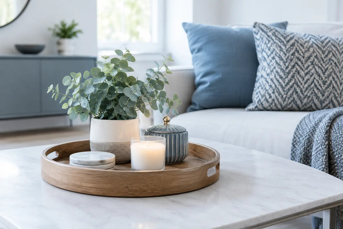 Organize With Decorative Trays in Every Room