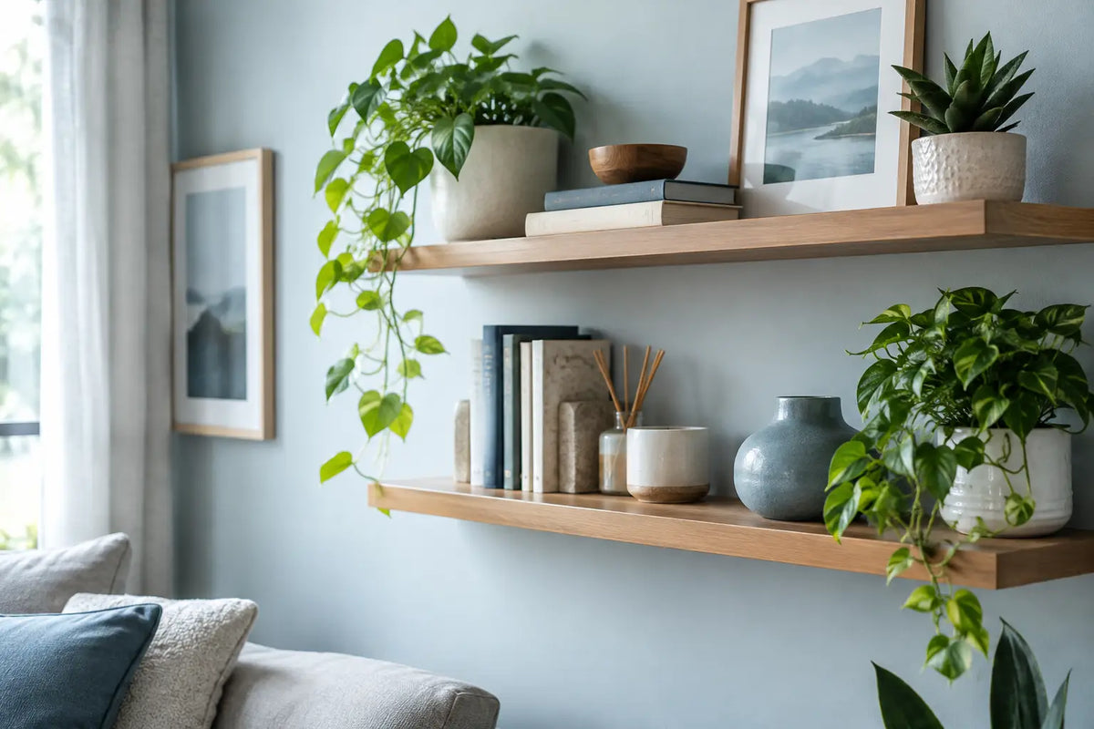 Shelf Styling for Renters That Feels Like Home