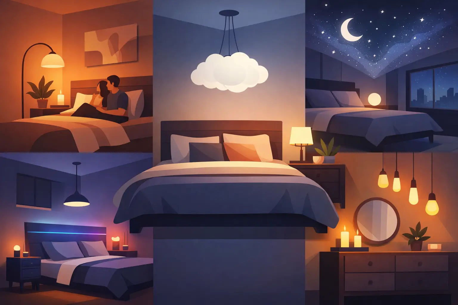 11 Mood Lighting Bedroom Ideas to Try
