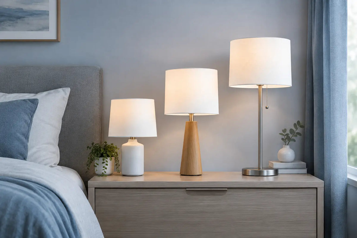 Bedside Lamp Height Comparison Made Simple