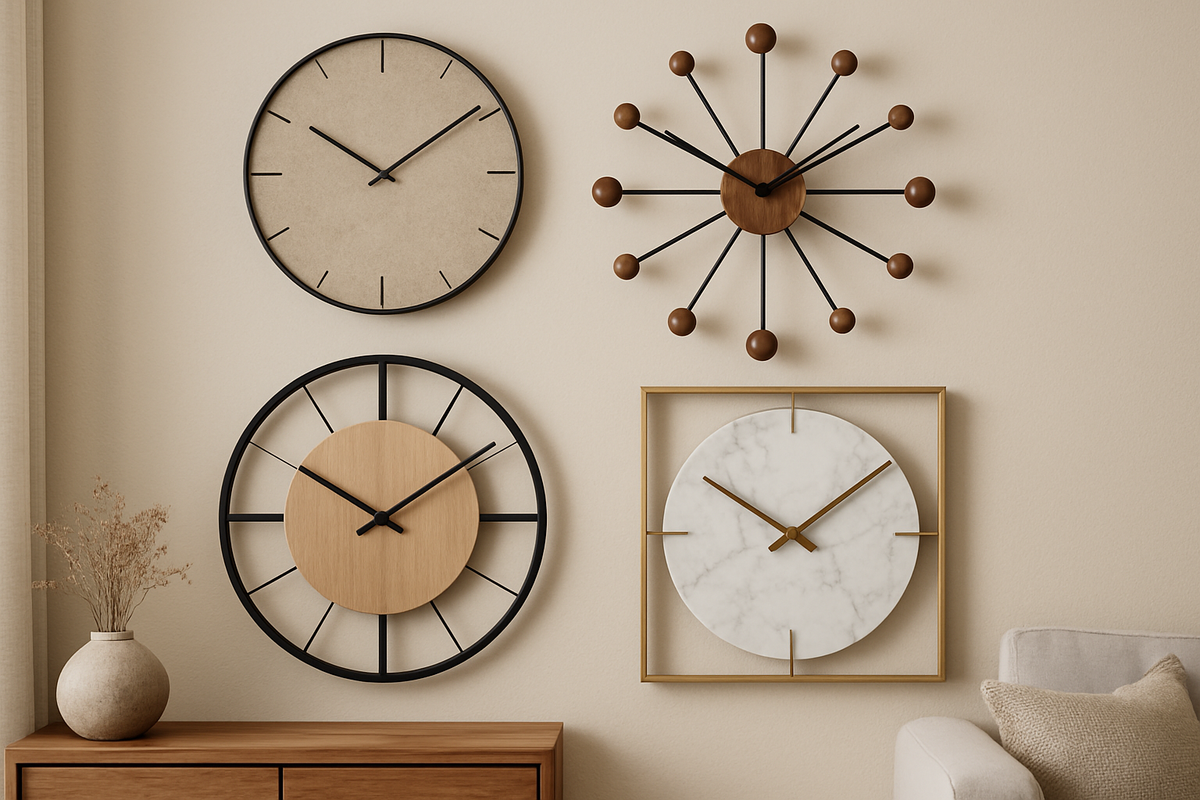 Clock Design Trends Transforming Modern Home Décor