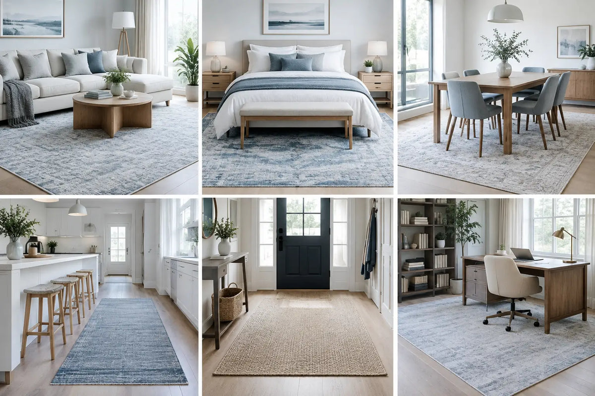 Area Rug Size: A Simple Room-by-Room Guide