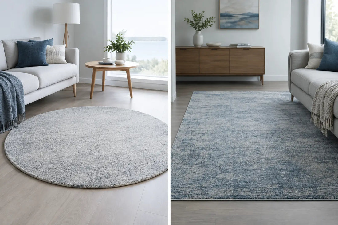 Round Rug Versus Rectangular Rug: Which Fits?