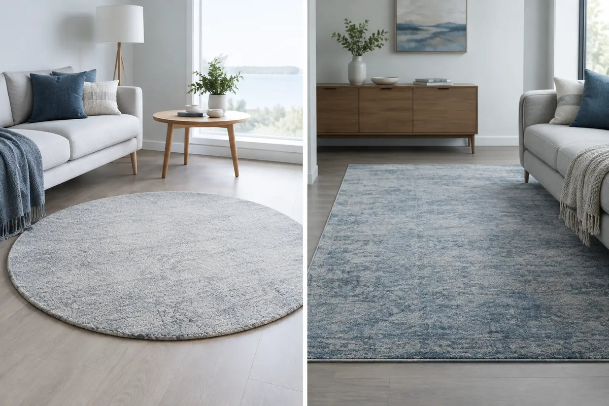 Round Rug Versus Rectangular Rug: Which Fits?