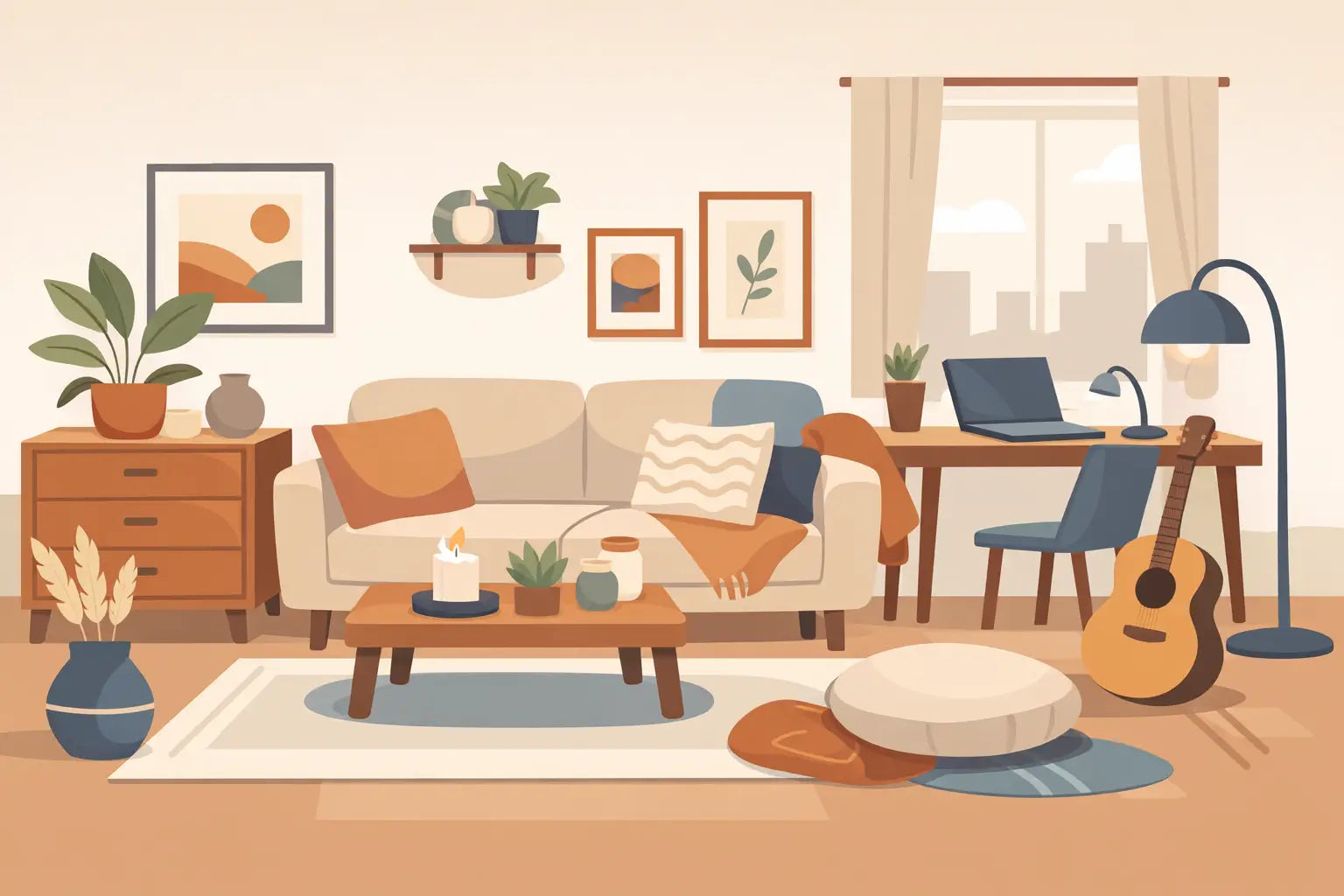 Best Decor for First Apartment That Feels You
