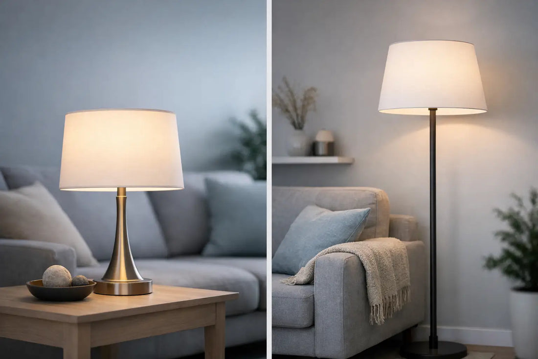 Table Lamp vs Floor Lamp: Which Fits Best?