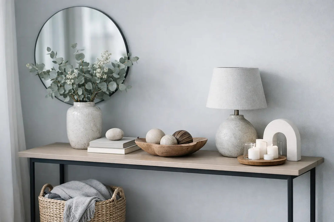 How to Style a Console Table With Intention