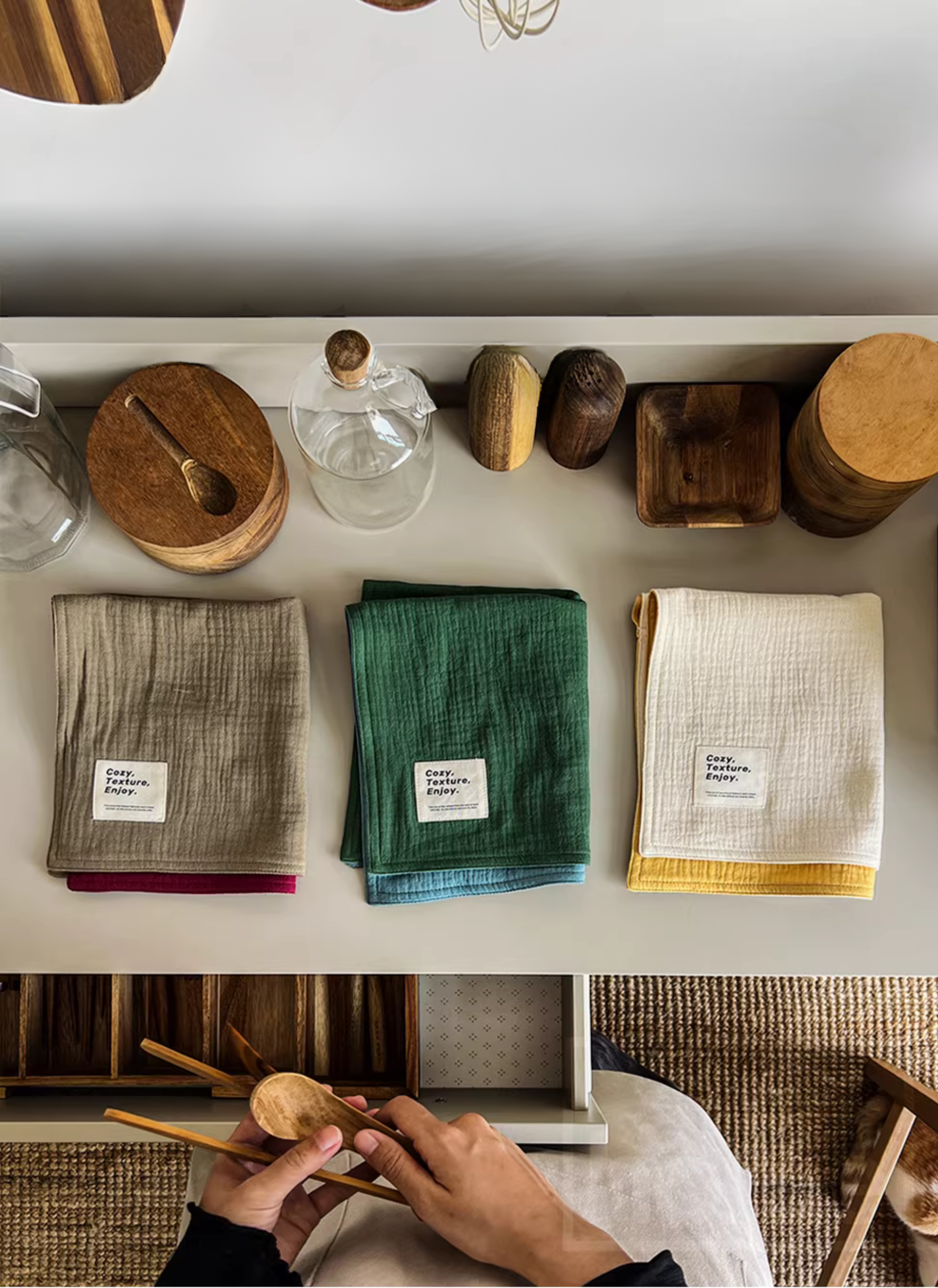 Cloud Weave Daily Towels