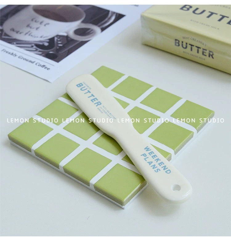 Pastel Mosaic Style Coaster