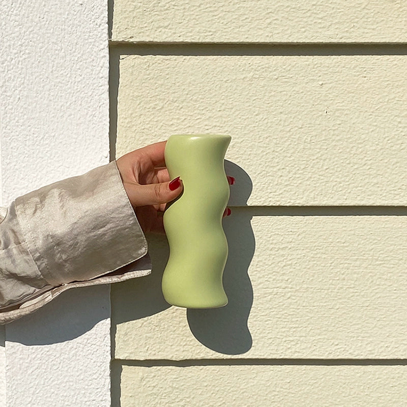 Ceramic Twisty Vase