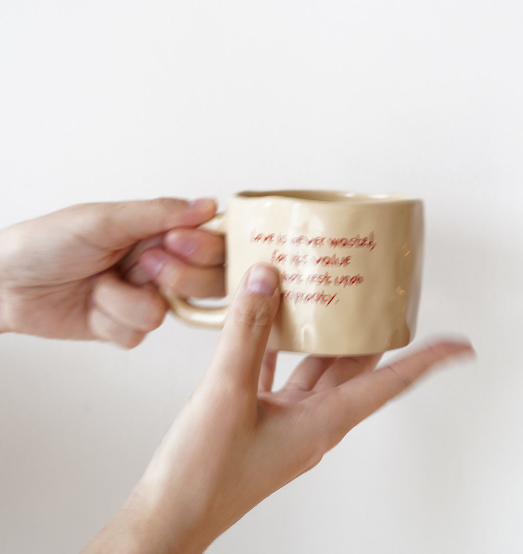 Koti X VM- Handmade Reminder Mug