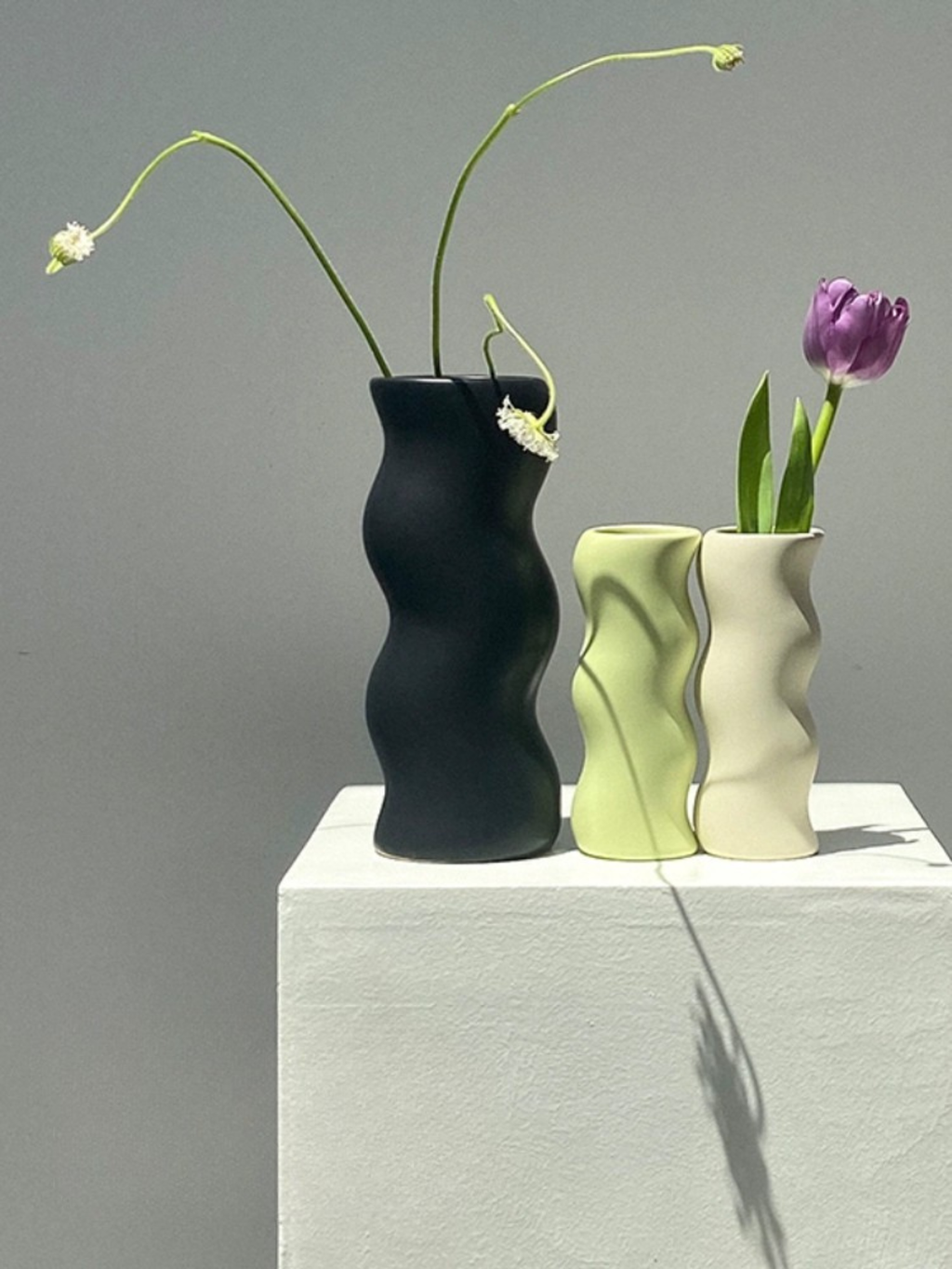 Ceramic Twisty Vase