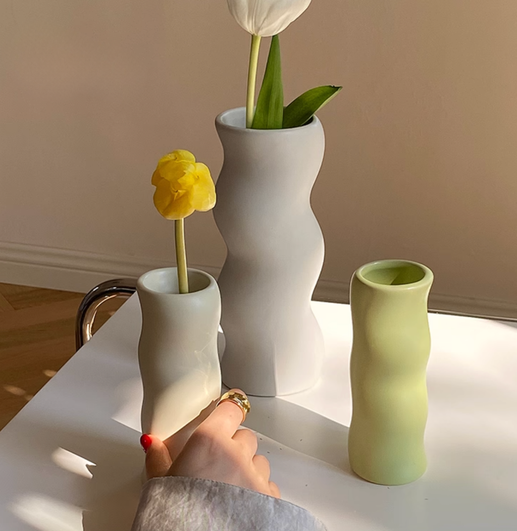 Ceramic Twisty Vase